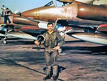 Air Force pilot Alfredo Jorge Alberto Vazquez, who died in action over Bluff Cove (Spanish: Bahia Agradable) Alfredo Jorge Alberto Vazquez.jpg