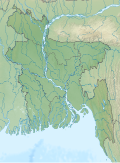 Map showing the location of Sangu-Matamuhari