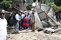 Bintou Keita in Kalehe flood area