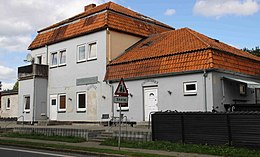 Die ehemalige Broager-Station der Bahnstrecke Vester Sottrup–Skelde.