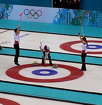 Canada won gold in the women's tournament at the 2014 Winter Olympics.jpg