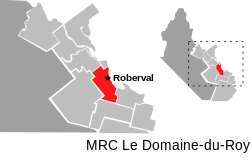 Location of Roberval