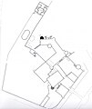 Plan général du château de Buoux et de ses terrasses