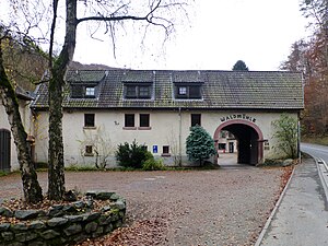 Torgebäude der Waldmühle