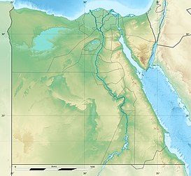 Pirámide Acodada ubicada en Egipto