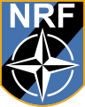 емблема НАТО на шевроні Сил швидкого реагування НАТО