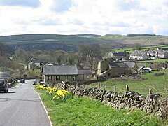 Eyam featuring the museum