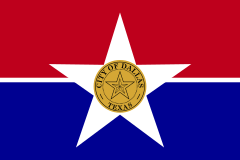 Flaga Dallas