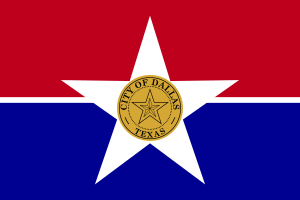 Flag of Dallas, Texas