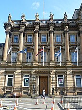 The former Head Office of the British Linen Bank in St. Andrew Square, Edinburgh. Now offices of the Bank of Scotland. Former Head Office of the British Linen Bank, St. Andrew Square Edinburgh.jpg