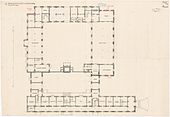 Floor plan of the complex