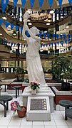 Goddess of Democracy inside of the University of Calgary in Calgary, Canada