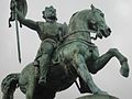 Gottfried-Statue vor dem Königspalast in Brüssel