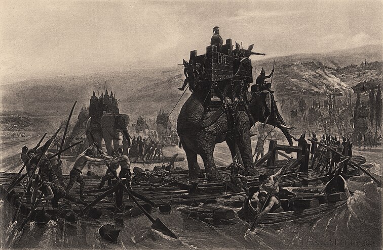 Hannibal took war elephants across the Rhône and through the Alps to invade Rome in the Second Punic War. By his efforts to bring all the articles on the constituent wars of the Punic Wars up to Featured or Good Article status, Gog the Mild created a new featured topic. A newcomer to the WikiCup, Gog was in a close second place and certainly made a memorable showing!