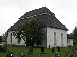 Hede kyrka i augusti 2012