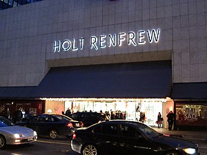 Holt Renfrew, Toronto, Ontario, Canada.