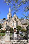 The original church was built in 1862 and only the walls remain today after a fire devastated the building in 1897. The roof and the interior were rebuilt in 1898. Architectural style: Victorian Gothic. Type of site: Church.