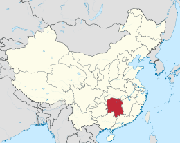 Hunan - Localizazion