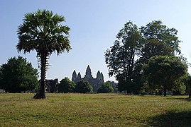 Blick auf Angkor Wat