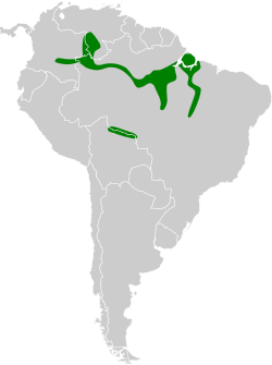 Distribución geográfica del piojito pantanero.