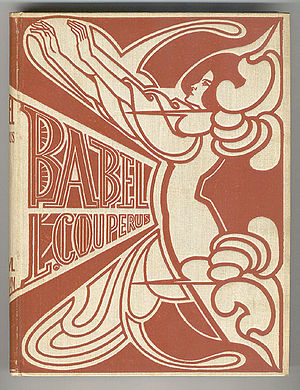 Bogomslag til Couperus' Babel, 1901