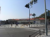 現在の尾道駅。昭和5年（1930年）竣工[69]。