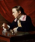 John Singleton Copley, Garçon à l'écureuil, 1765, (76,8 × 63,5 cm), musée des beaux-arts de Boston.