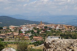 Skyline of La Puebla de Castro