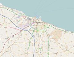 Mapa lokalizacyjna Bari