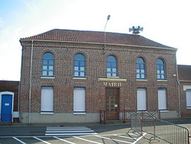 The town hall of Hesdigneul-lès-Béthune