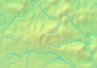 Mapa konturowa Gorców