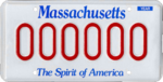 Образец номерного знака Массачусетса, 1987.png