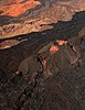 Cinder cone and lava flows on Mauna Loa