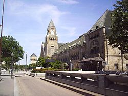 La gare de Metz