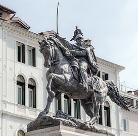 Statue de Victor Emmanuel II à Venise