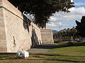 دیوارهای باقیمانده از دوران کارل پنجم، امپراتور مقدس روم