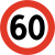 Speed limit (km/h)