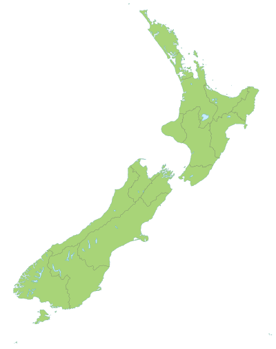 Tauihi籃球Aotearoa在New Zealand的位置