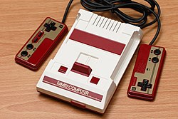 NES Classic Edition with controller