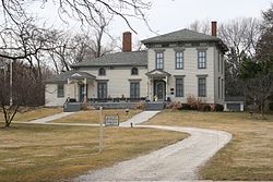 The Noble–Seymour–Crippen House at 5624 N Newark Ave (Chicago Landmark).