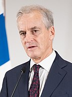 Ministerpräsident Jonas Gahr Støre, 2022