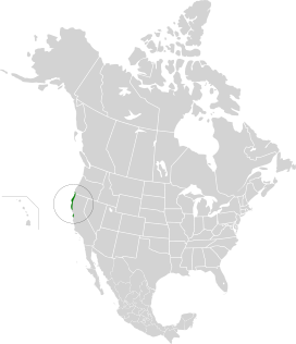 Northern California Coastal Forests map.svg