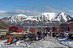 Mai 2022: Nybyen (Longyearbyen), Spitzbergen