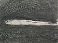 (A) Bleistiftzeichnung auf Ingres Büttenpapier, 1980
