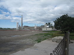 Once the site of heavy industry, much of the Port Lands is now abandoned