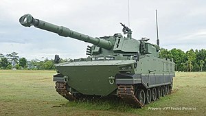 Druhý prototyp tanku Harimau MT