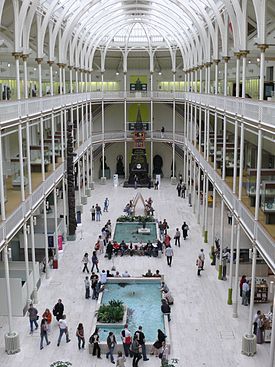 National Museum of Scotland, main hall