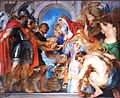 Petro Paŭlo Rubens, Renkonto inter Abrahamo kaj Melkicedek