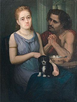 Self-portrait with Fiancée (Ana Dăncilă)