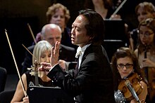 Scott Yoo conducting Mexico City Philharmonic at its 38th Anniversary at Teatro de la Ciudad Esperanza Iris